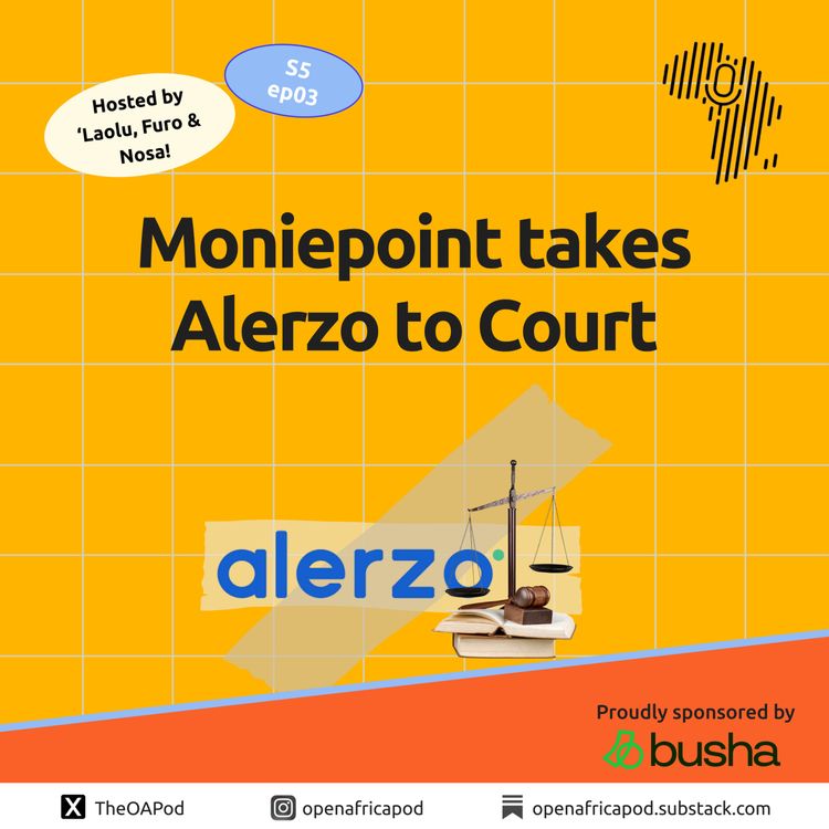 cover art for Moniepoint takes Alerzo to Court