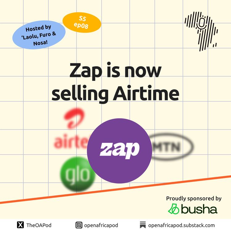 cover art for Zap is now selling Airtime