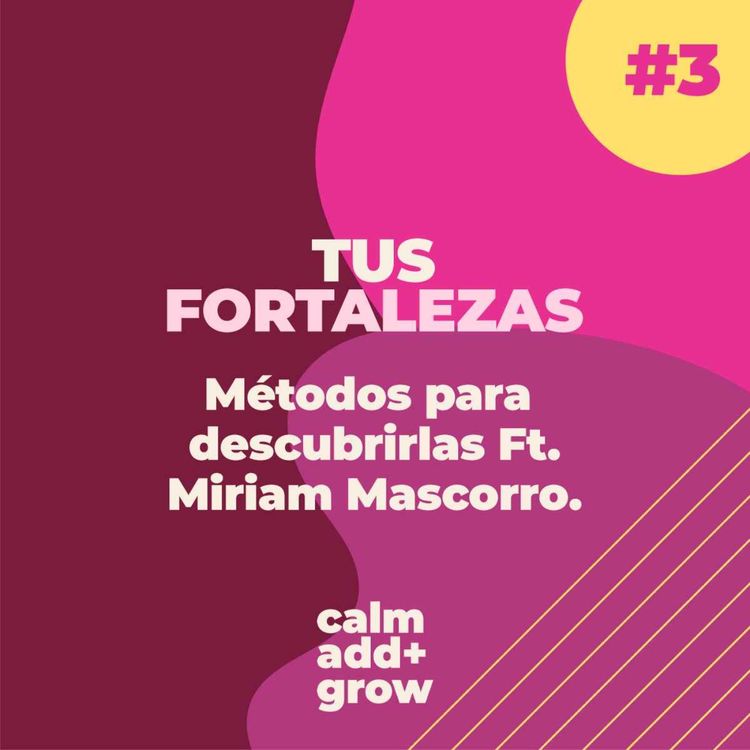cover art for 3. Tus fortalezas, entendiendo los métodos para descubrirlas con Miriam Mascorro