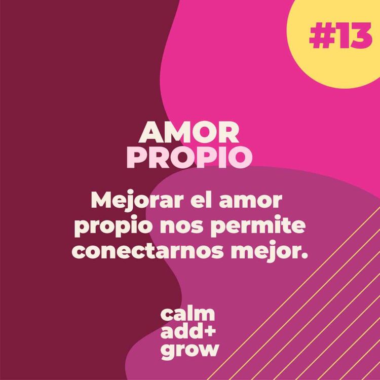 cover art for 13. Amor propio | Mejorar el amor propio nos permite conectarnos mejor