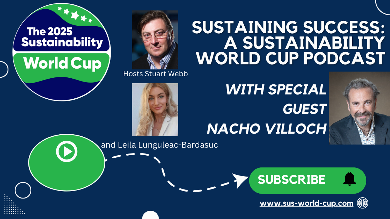 cover art for Sustaining Success  : A Sustainability World Cup Podcast