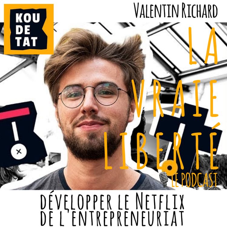 cover art for DEVENIR ENTREPRENEUR – VALENTIN RICHARD KOUDETAT