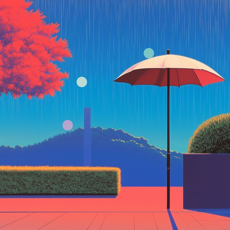 cover art for 傘の下で | 春の小雨のASMR
