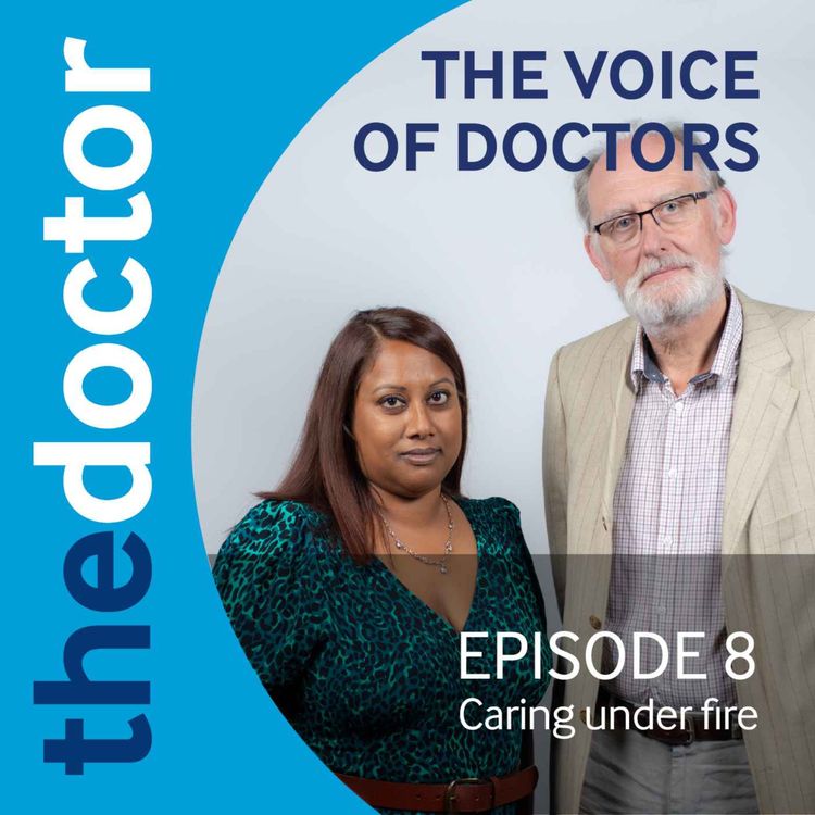 cover art for Caring under fire | Episode 8