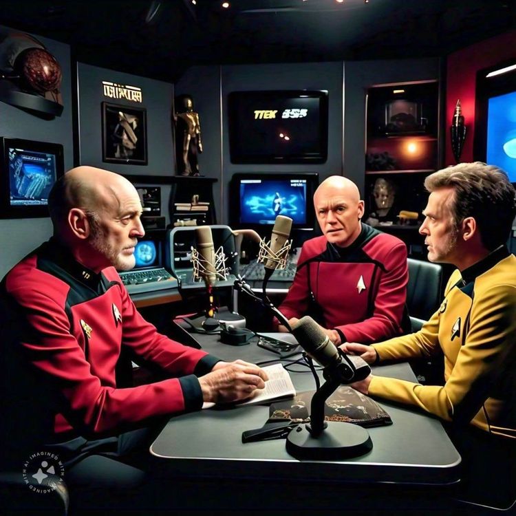 cover art for Episode 22: TNG’s Encounter at Farpoint