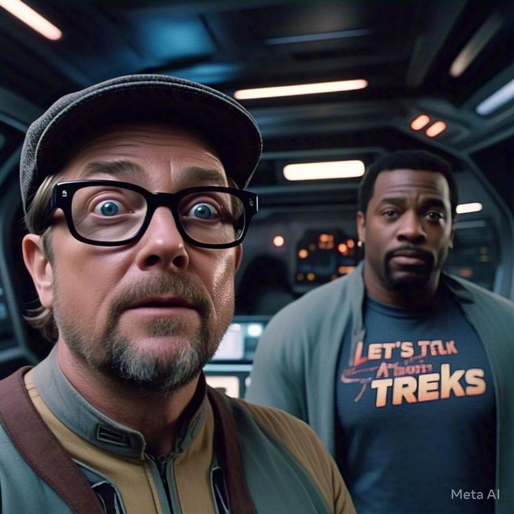 cover art for Episode 89: TNG’s The Outrageous Okona