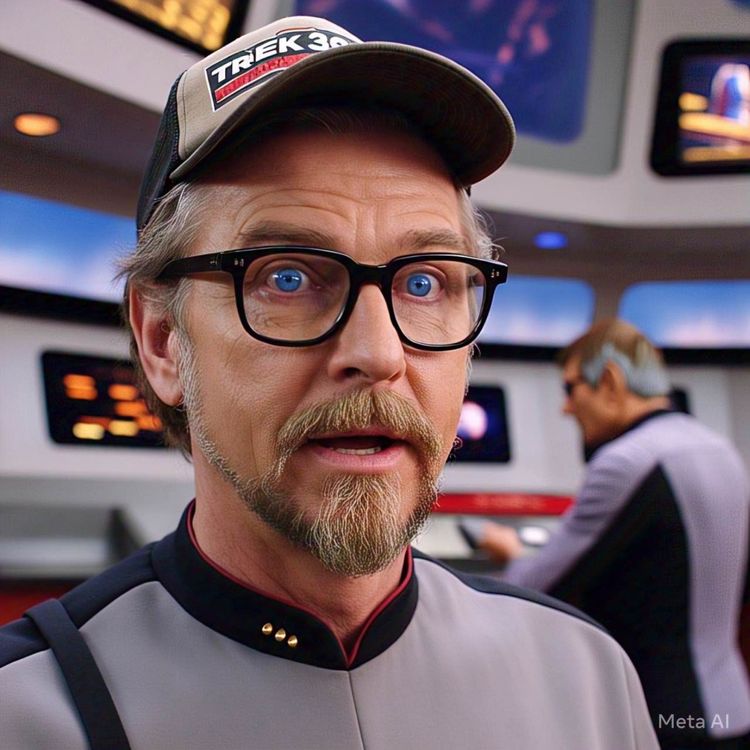 cover art for Episode 195: TNG’s Ship in a Bottle