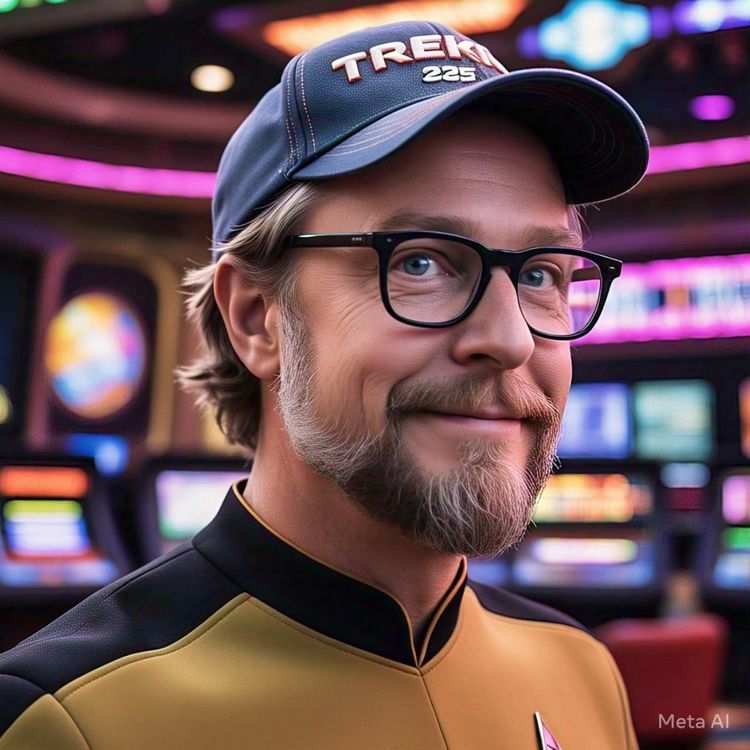 cover art for Episode 205: TNG’s The Royale