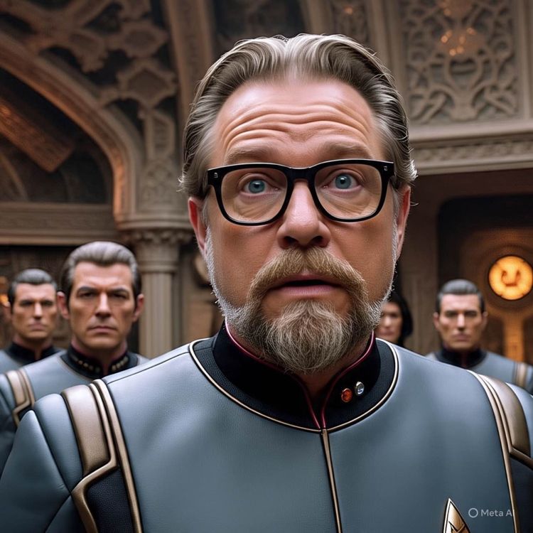 cover art for Episode 243: TNG’s The Enemy