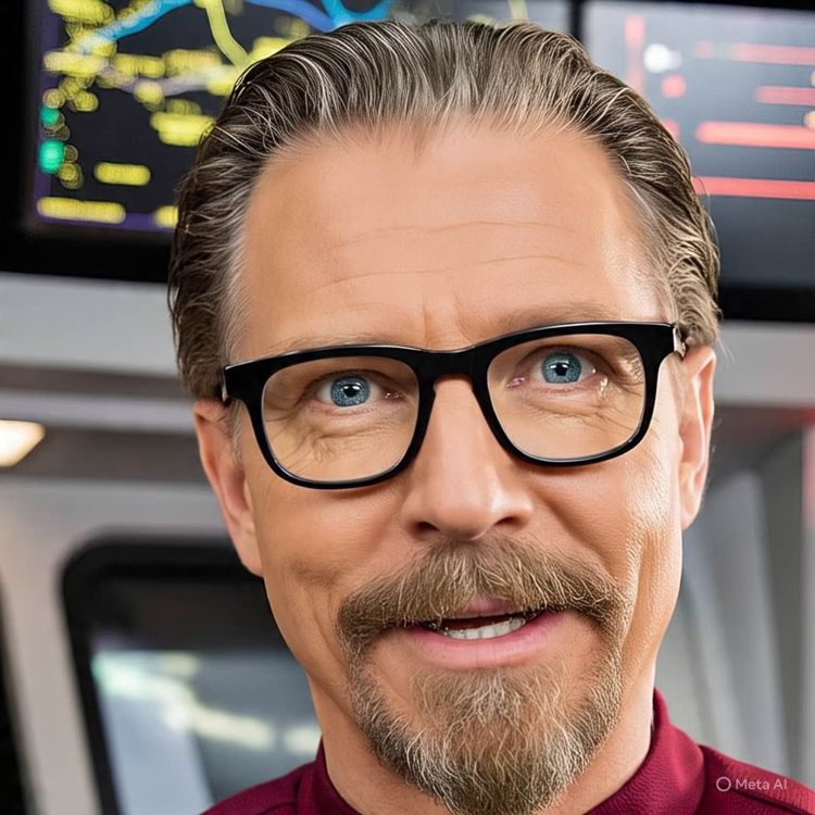 cover art for Episode 251: TNG’s Who Watches the Warchers