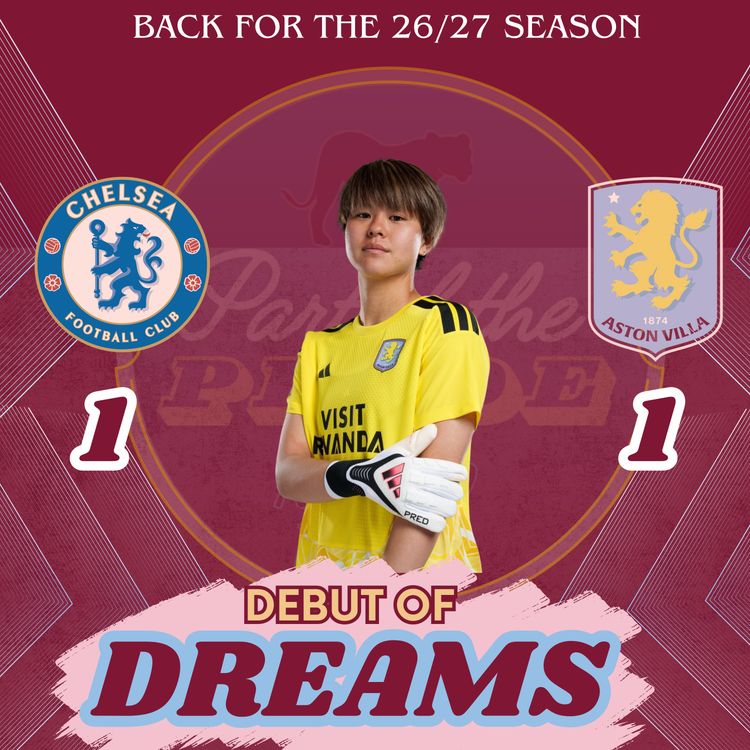 cover art for Debut of Dreams - Akane Okuma wows against Chelsea on opening day
