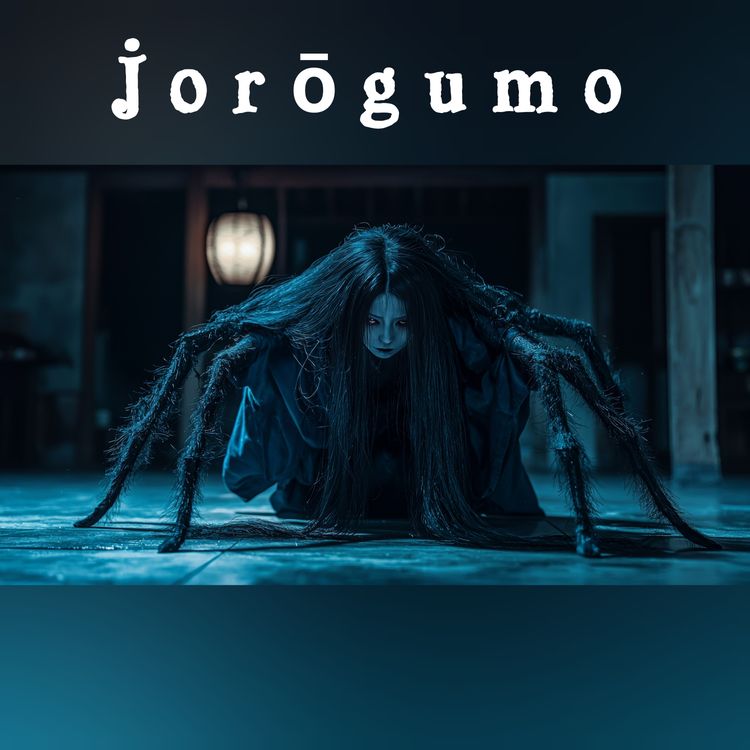 cover art for 🎧 JORŌGUMO : the spider woman | Japanese folklore | Yōkai | Dark music ambient soundscape