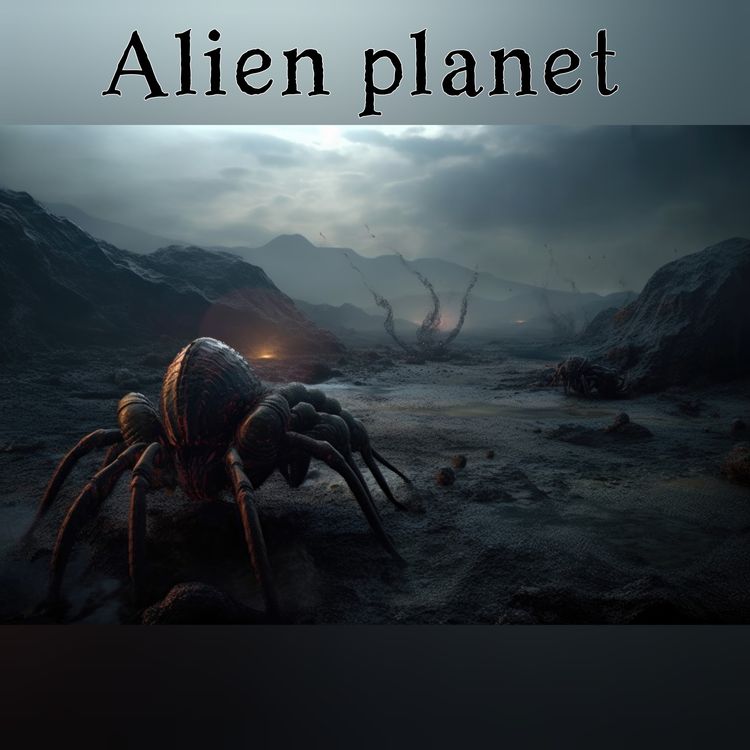 cover art for 🎧Alien Planet Dark Ambient Music Soundscape
