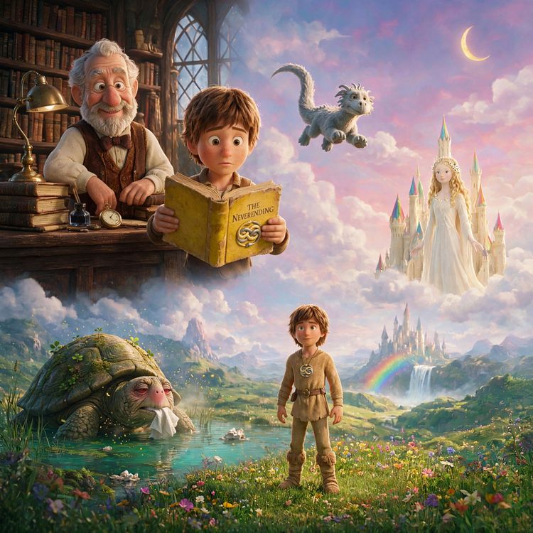 cover art for Prequel to the Neverending Story