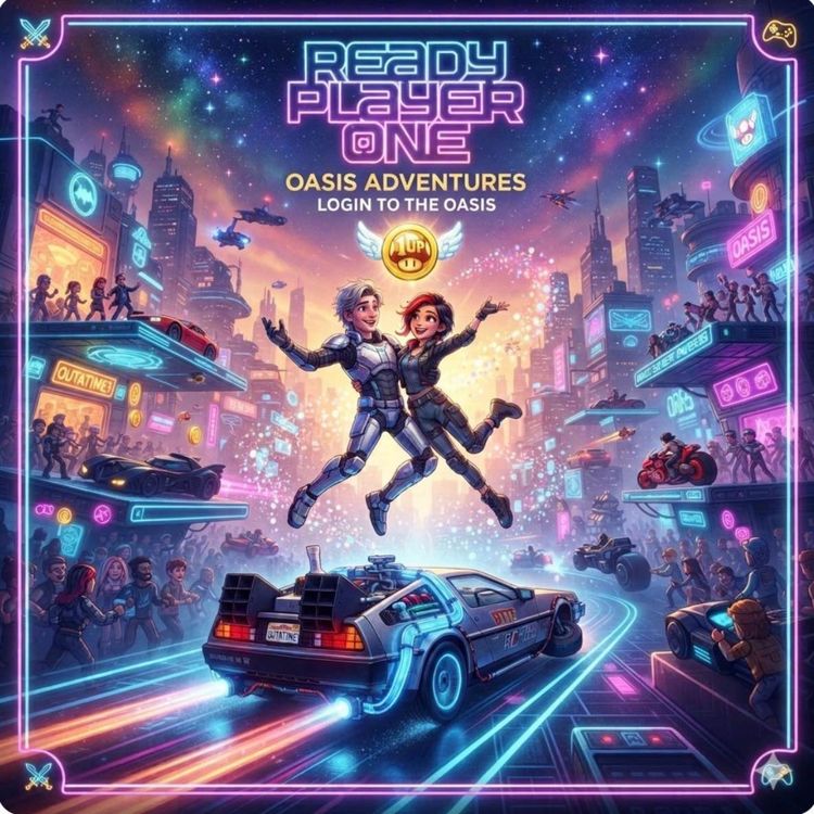 cover art for Log into the Oasis