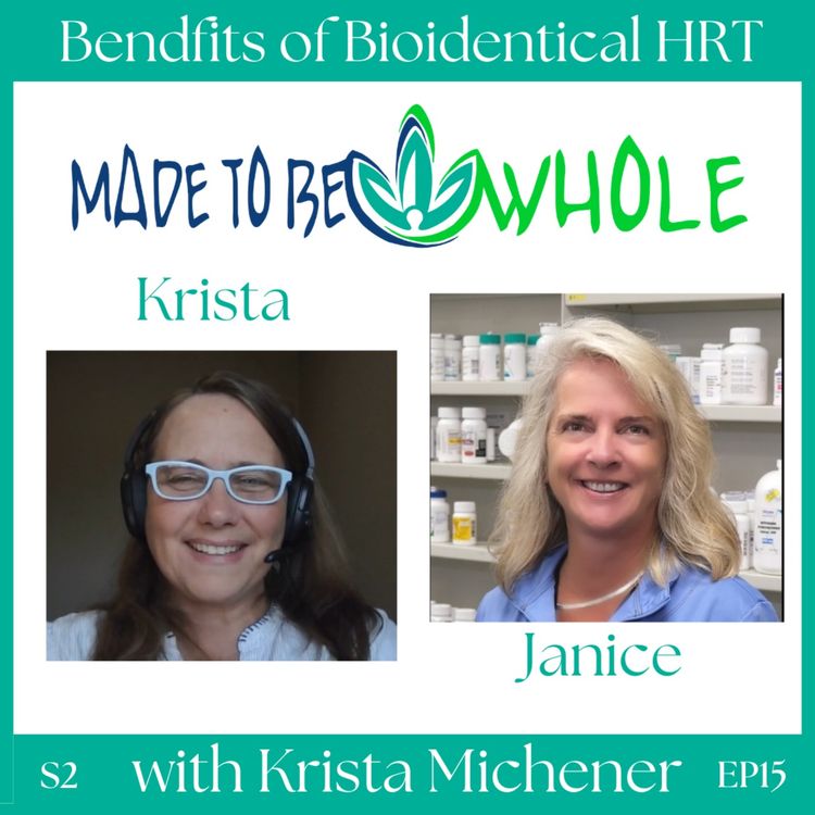 cover art for The Benefits of Bioidentical Hormone Replacement Therapy with Janice Marciniak