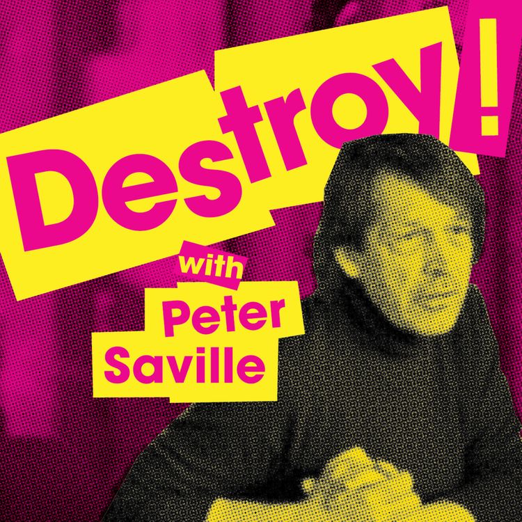 cover art for "Peter Saville: the epicenter of nowness."