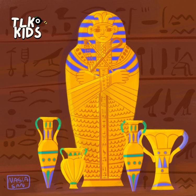 cover art for La historia de Tutankamón