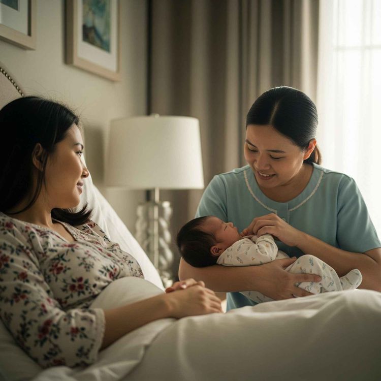 cover art for 46. 找月嫂/育儿嫂 | Finding a Doula / Newborn Nanny