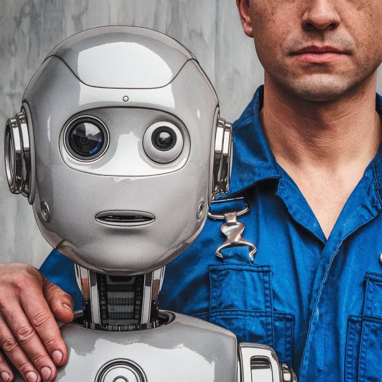 cover art for AI & The Future Of Work