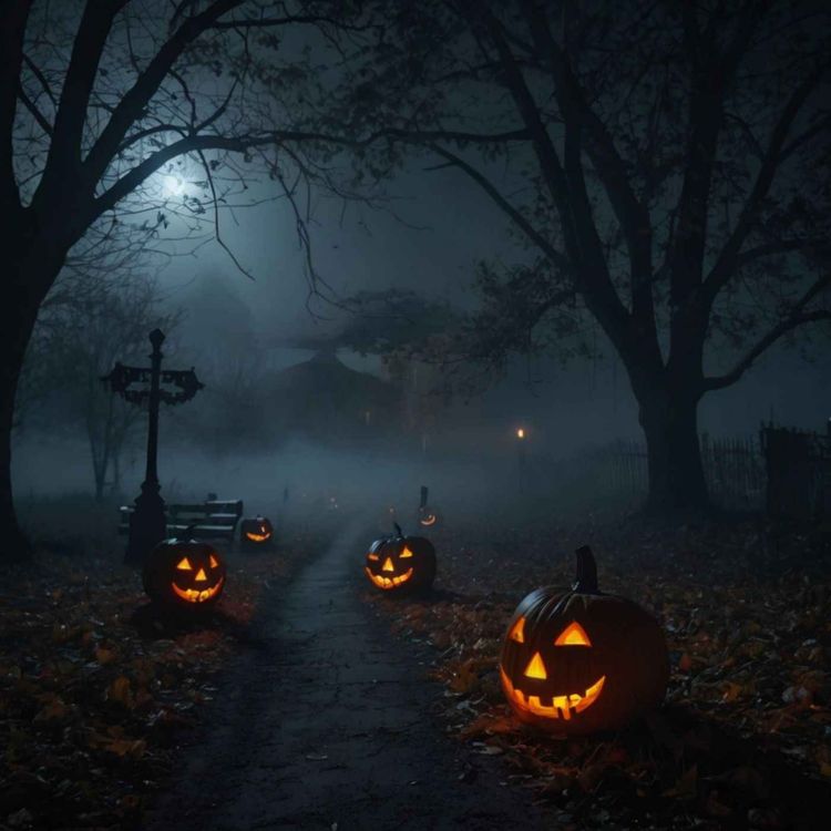 cover art for Eine Halloween Horrorgeschichte - Das verfluchte Haus | Horror zum Einschlafen | Gruselgeschichte