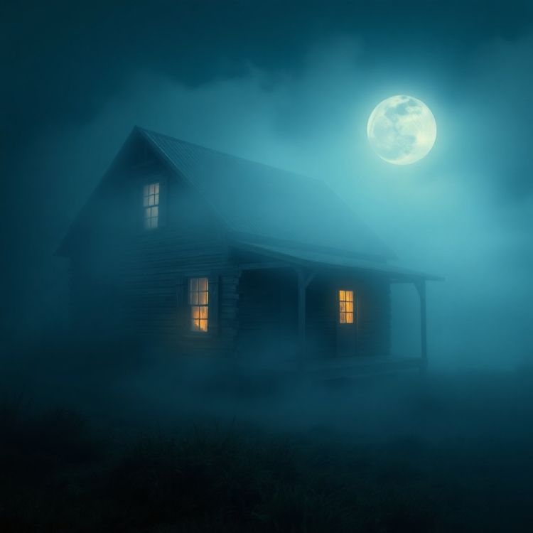 cover art for Lachen aus der Dunkelheit - Das Landhaus und sein unheiliger Fluch | Creepypasta (Horror Hörbuch)