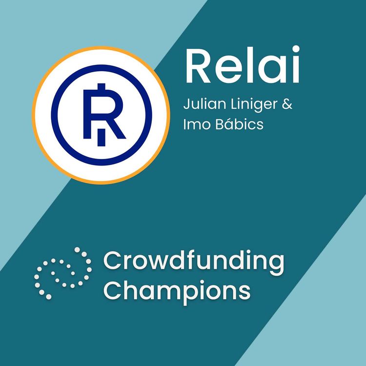 cover art for Relai: €2m raise on Crowdcube with Julian Liniger & Imo Bábics