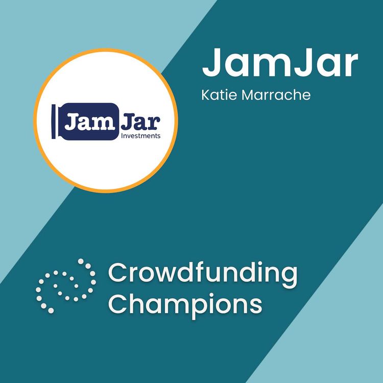 cover art for JamJar: £102m Fund Campaign on Seedrs with Katie Marrache