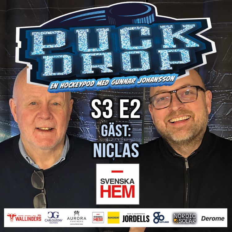 cover art for S3EP02. Med bara några dagar kvar till puckdrop i SHL är pulsen hög i studion!