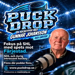 cover art for PUCKDROP! - En hockeypodd med Gunnar Johansson och gäster.