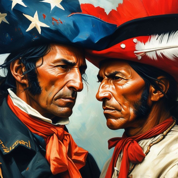 cover art for Clash vol 4 - Act 5 - The Clash of the Two Americas 1776-1945