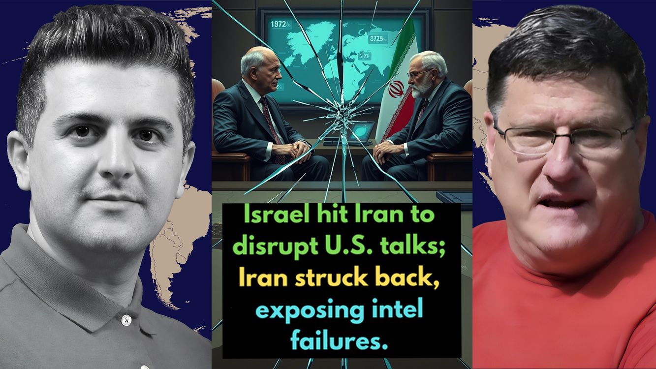 cover art for Scott Ritter: IRAN HITS HERZLIYA AND TEL AVIV Daylight War Begins!