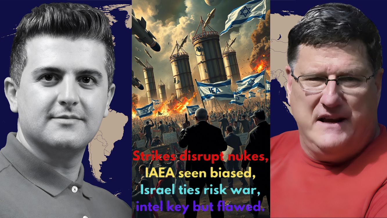 cover art for Scott Ritter: Strikes disrupt nukes, IAEA seen biased, Israel ties risk war, intel key but flawed.
