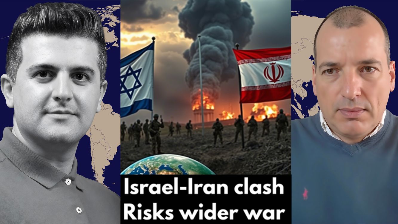 cover art for Alex Krainer: IRAN UNLEASHES HELL on Tel Aviv-U.S. War Countdown