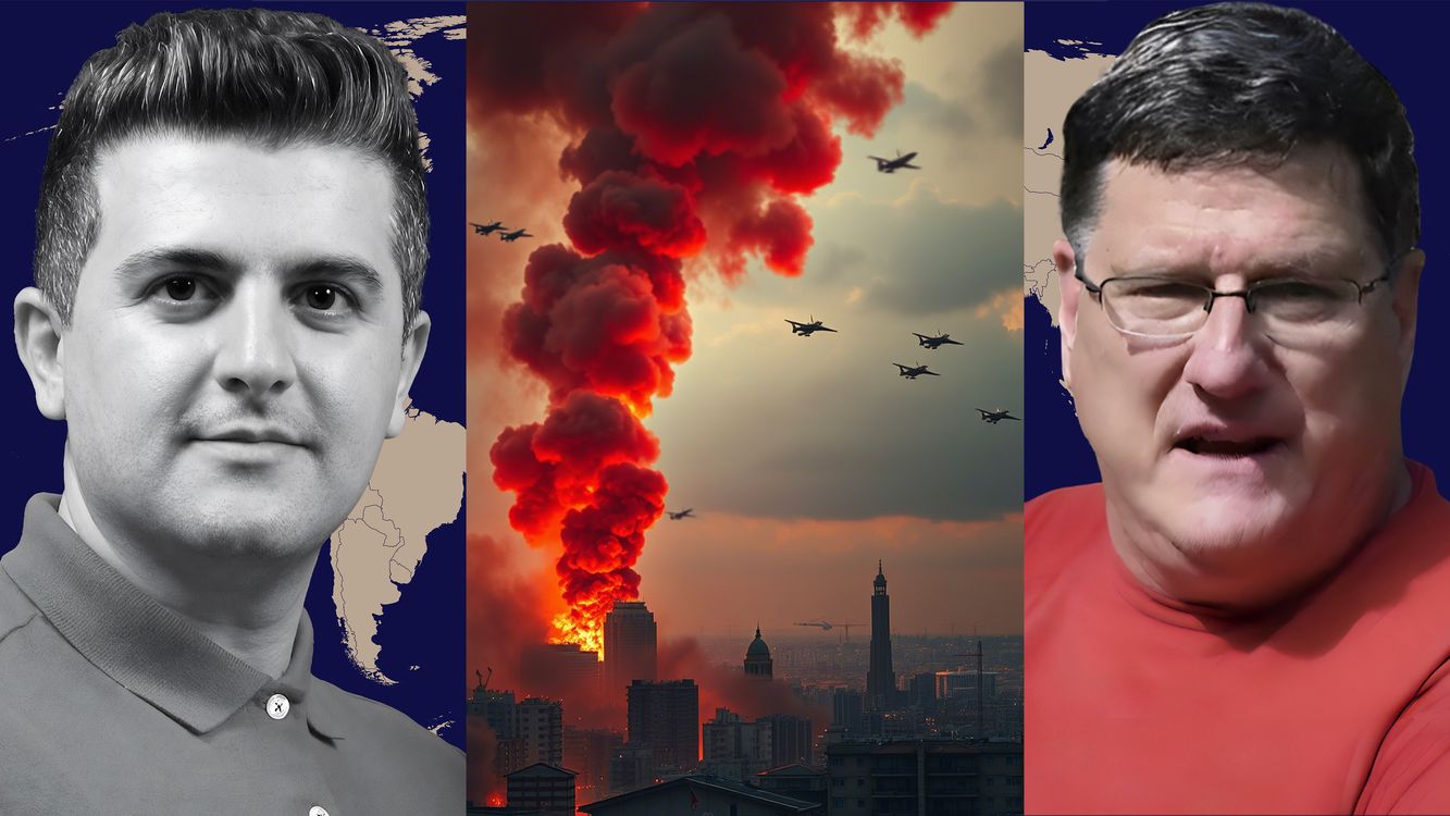 cover art for Scott Ritter: IRAN STRIKES TEL AVIV MINUTES Before Ceasefire, Negev Hit Too!