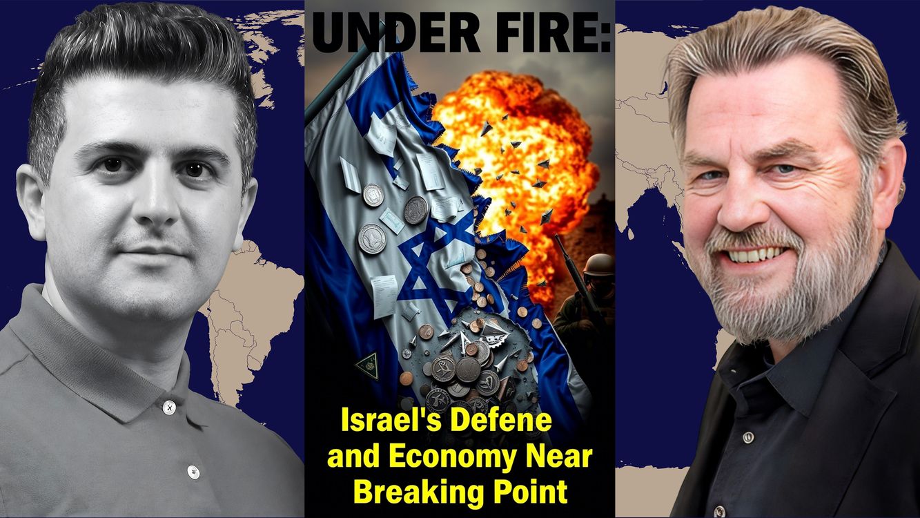 cover art for Larry C. Johnson: Israel's Defense and Economy Are Crumbling Under Pressure