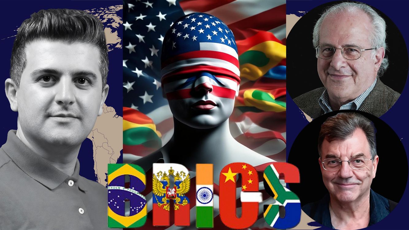 cover art for Richard Wolff & Michael Hudson: The US is BLIND to BRICS, And It's Crushing America's Future!