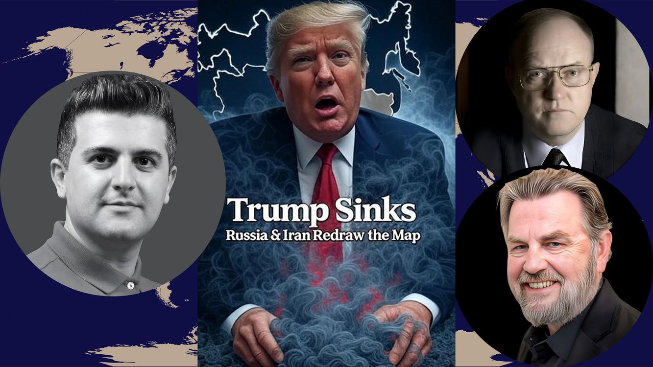 cover art for Larry C. Johnson & Col. Larry Wilkerson: Trump Sinks in Endless Mistakes - Russia & Iran Redraw Map