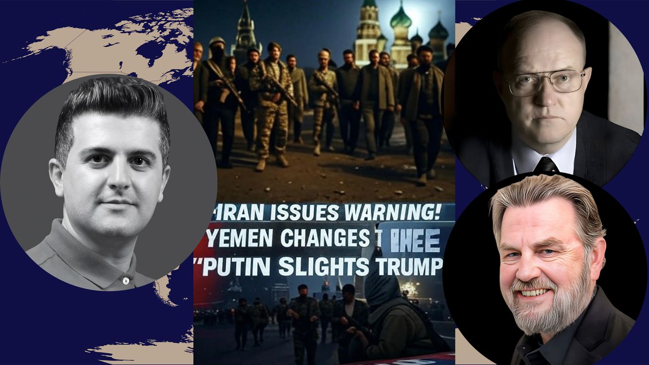 cover art for Larry C. Johnson & Col. Larry Wilkerson: Iran WARNS, Yemen Rewrites the Rules, Russia SNUBS Trump
