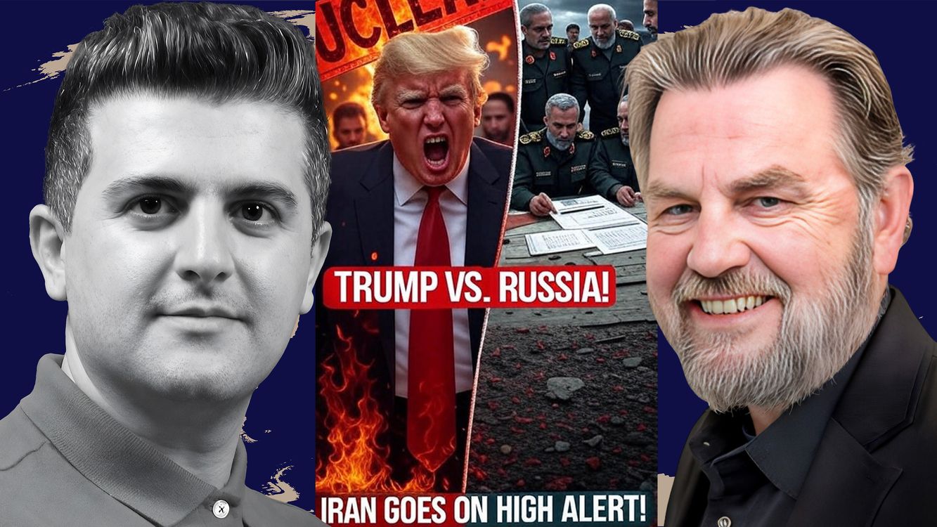 cover art for Larry C. Johnson: Trump Goes NUCLEAR on Russia - Iran Mobilizes Supreme DEFENSE Council!