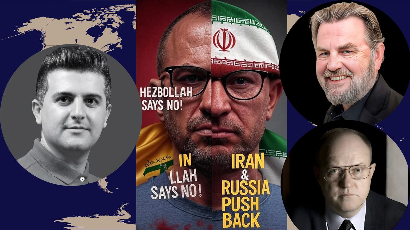 cover art for Larry C. Johnson & Col. Larry Wilkerson: Hezbollah REJECTS – Iran and Russia Push Back