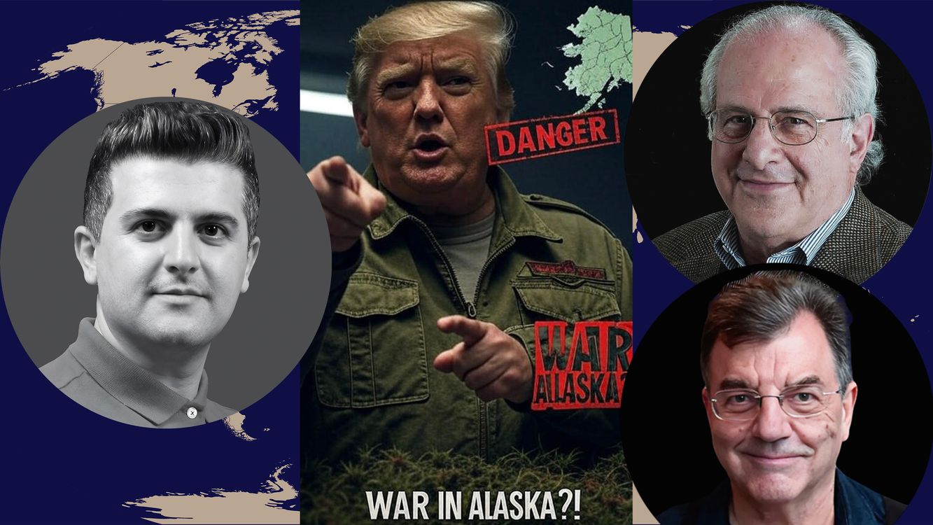 cover art for Richard D. Wolff & Micheal Hudson: Trump Declares WAR on Russia in Alaska