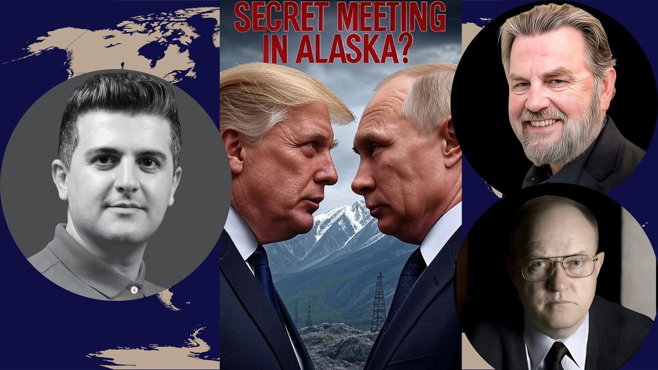 cover art for Larry C. Johnson & Col. Larry Wilkerson: Trump & Putin in Alaska: Deals, Drama, and Dangerous Moves
