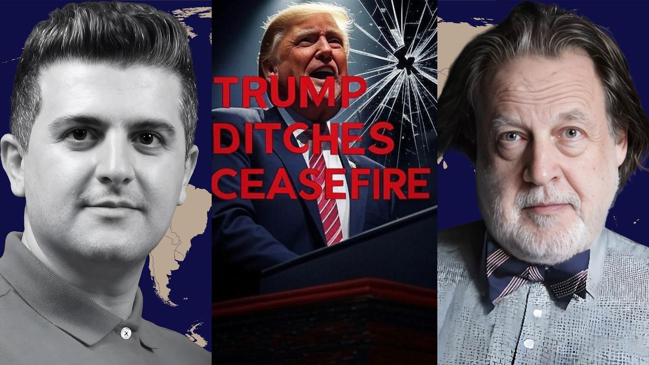 cover art for John Helmer: Trump Ditches Ceasefire? Despite EU & Zelensky Pressure