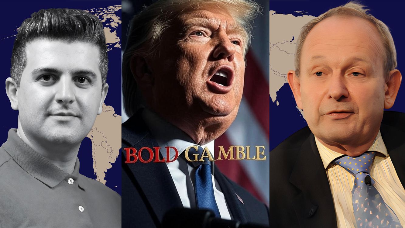 cover art for Alastair Crooke: Trump’s Bold Gamble