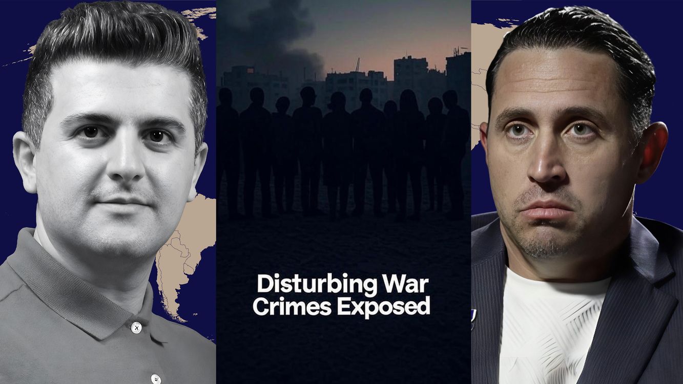 cover art for Fmr. Green Beret Tony Aguilar Details Disturbing Gaza War Crimes