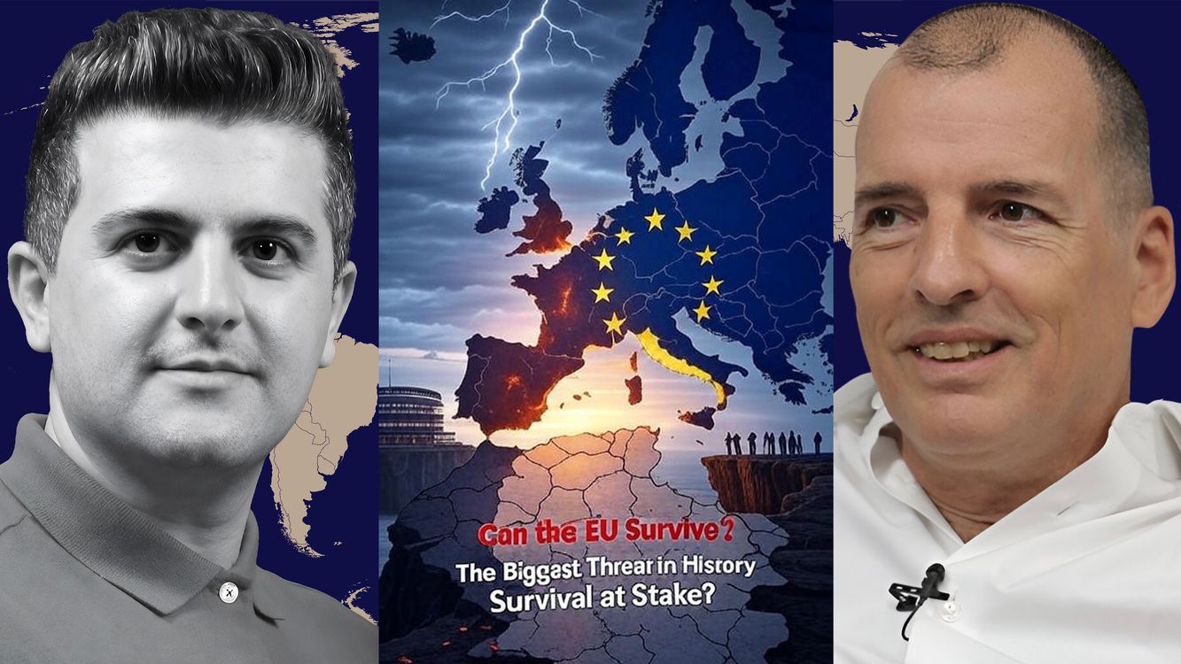 cover art for Alex Krainer: Can the EU Survive the Biggest Threat in History?!
