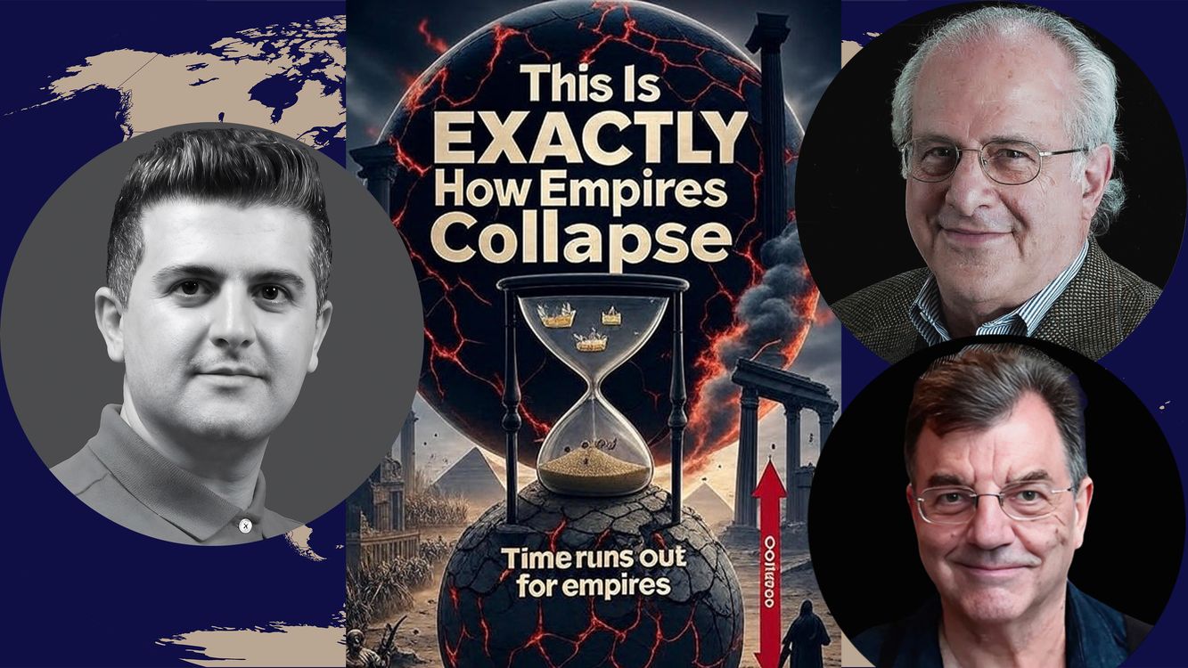 cover art for Richard D. Wolff & Michael Hudson: This Is EXACTLY How Empires Collapse