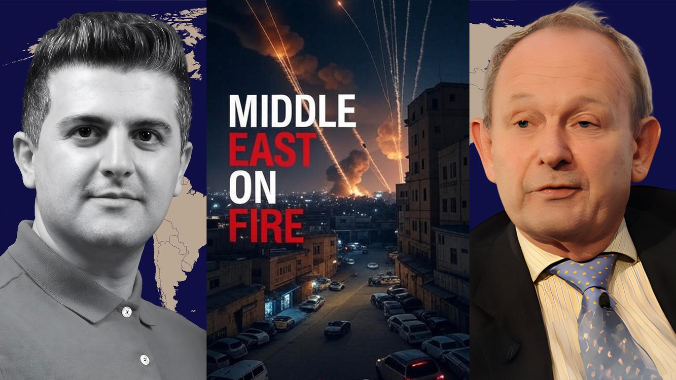 cover art for Alastair Crooke: Middle East on the BRINK - Russia Rains Down Drones & Missiles!