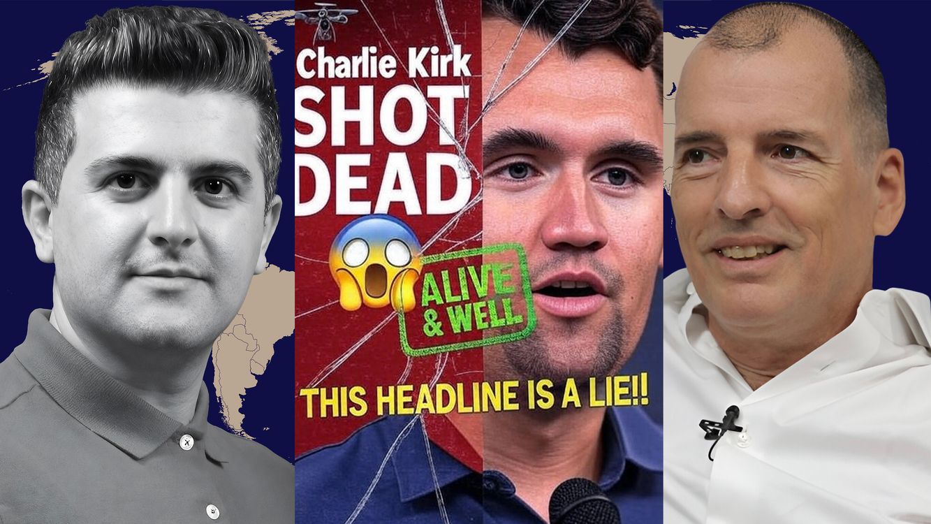 cover art for Alex Krainer: Charlie Kirk SHOT DEAD - Israel Attack CRUMBLES - Russian Drones Over Poland